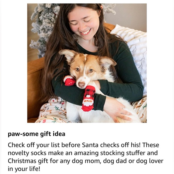 🆕Matching Christmas Socks for Human + Dog - Picture 3 of 14